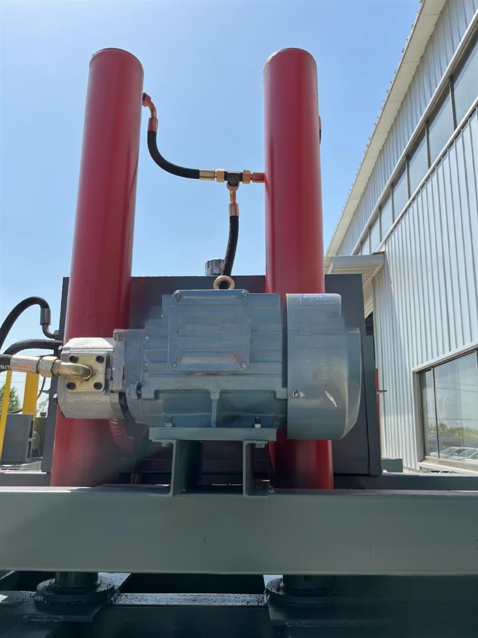 vertical cardboard baler